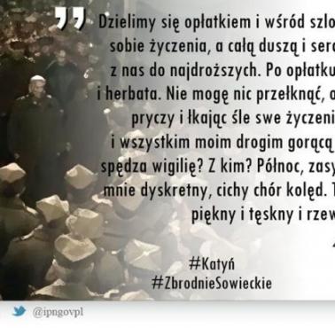 Ostatnia Wigilia pomordowanych przez Sowietów w Katyniu ...