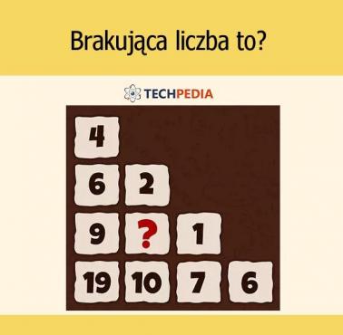 Brakująca liczba to?