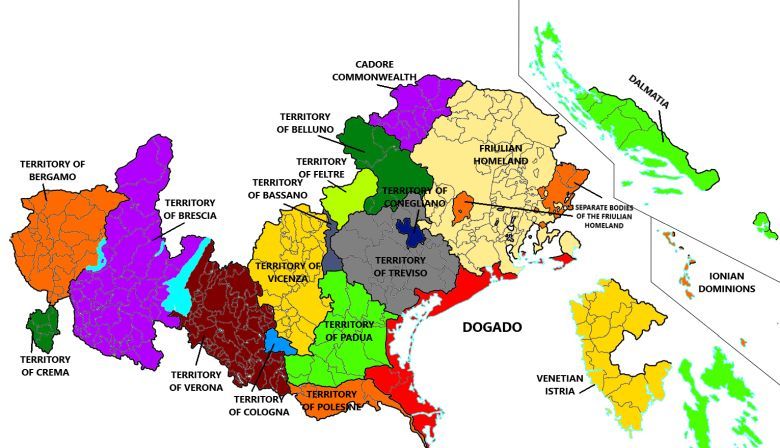 Republika Wenecka w 1796 roku