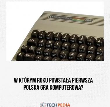 W którym roku powstała pierwsza polska gra komputerowa?