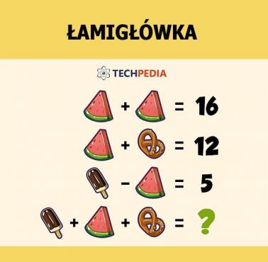 Jakie jest rozwiązanie łamigłówki?