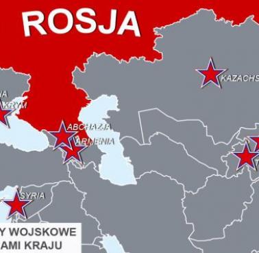 Rosyjskie bazy wojskowe poza granicami kraju