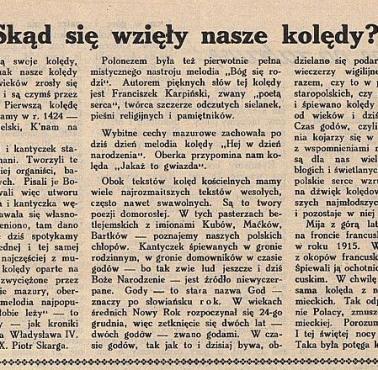 Skąd się wzięły nasze kolędy?