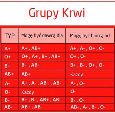 Grupy krwi