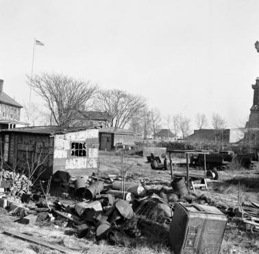 Otoczenie Statuy Wolności na Liberty Island (dawniej Bedloe's Island), 1948