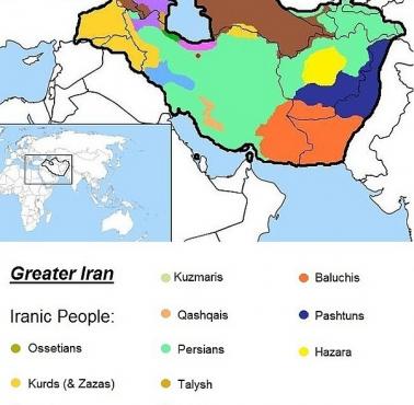 Możliwy zasięg Wielkiego Iranu