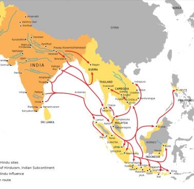 Rozprzestrzenianie się hinduizmu w Azji Południowo-Wschodniej