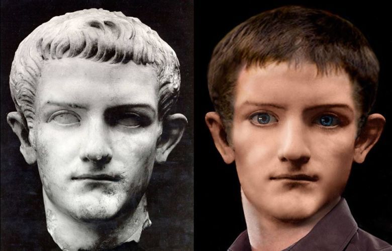 Tak wyglądał szalony rzymski cesarz- Kaligula (Gaius Iulius Caesar Germanicus), 12-41 n.e.