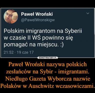 Przykład ojkofobii w Gazecie Wyborczej