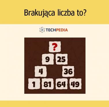 Brakująca liczba to?