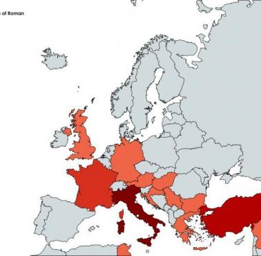 Regiony, w których zmarł lub zginął cesarz rzymski