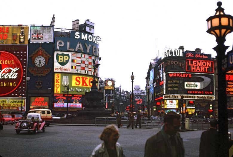 Piccadilly Circus, London, 1962