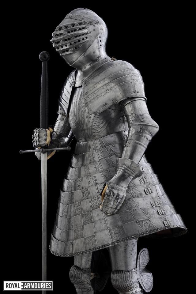 Zbroja króla Anglii Henryka VIII Tudora wykonany na potrzeby turnieju Field of the Cloth of Gold