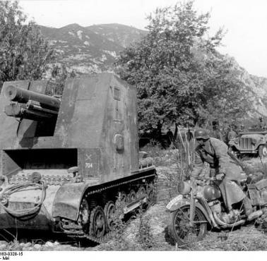 Panzerkampfwagen Bison - niemieckie działo samobieżne z okresu II wojny światowej, 1940