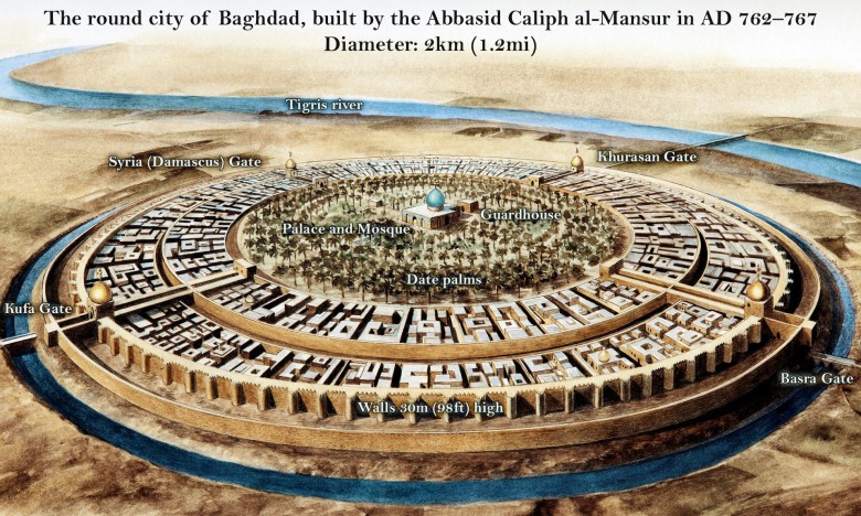 Bagdad w VIII wieku
