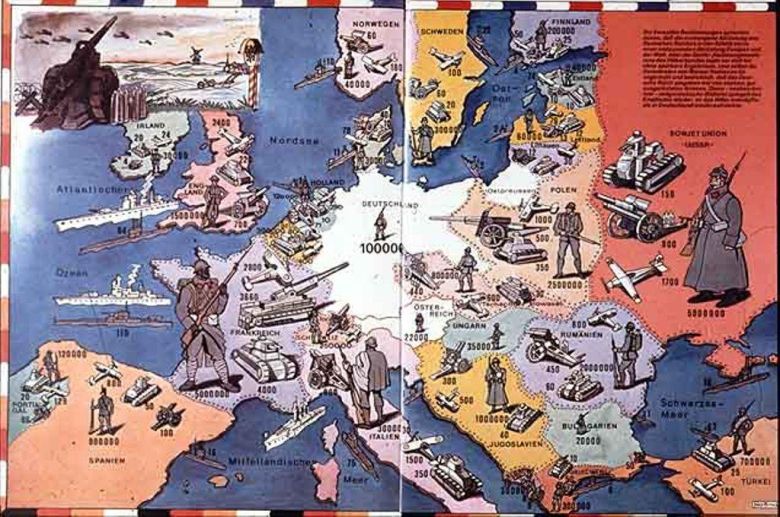 Jak niemiecka propaganda przedstawiała rozbrojenie Niemiec po I wojnie światowej