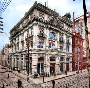 Budynek giełdy bawełny w Nowym Orleanie, 1900