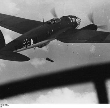 Heinkel He 111 – podstawowy średni bombowiec niemieckiej Luftwaffe podczas kampanii wrześniowej, 1939