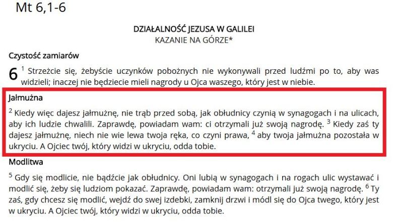 Mt 6,2, działalność Jezusa w Galilei 