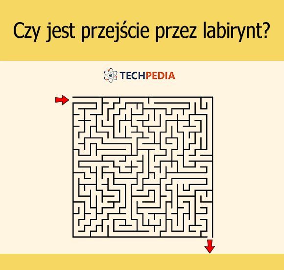 Czy jest przejście przez labirynt?