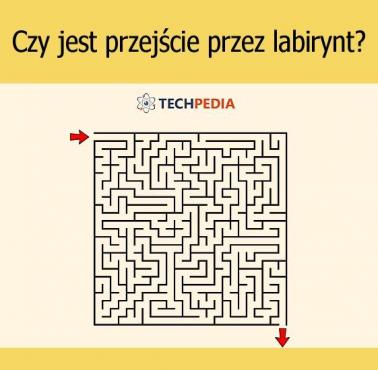 Czy jest przejście przez labirynt?