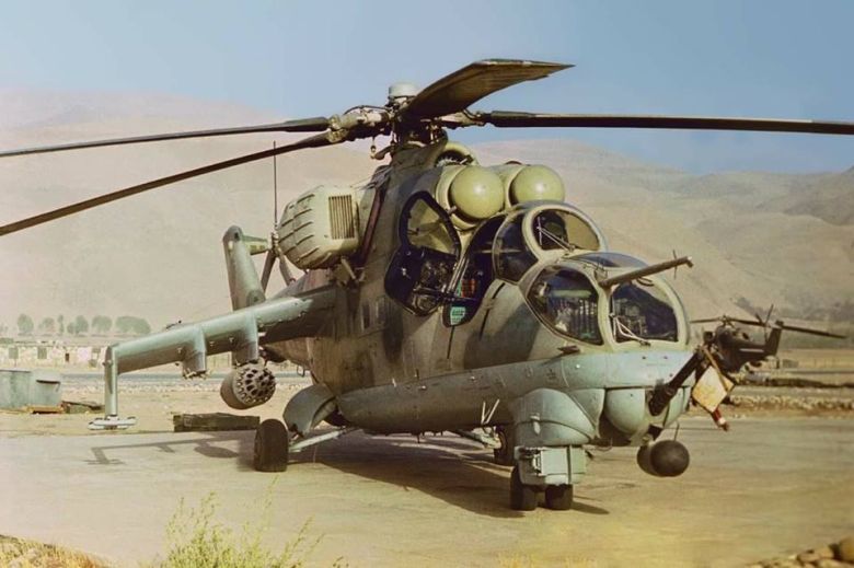 Mi-24 w Afganistanie