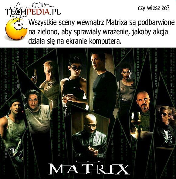 Dlaczego Matrix jest zielony?