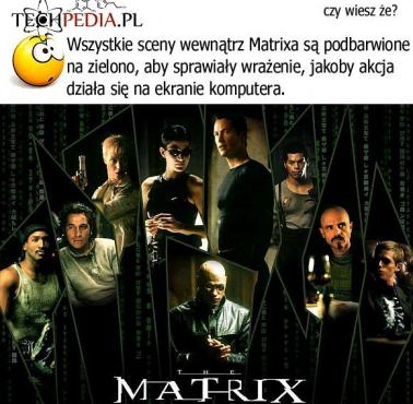 Dlaczego Matrix jest zielony?