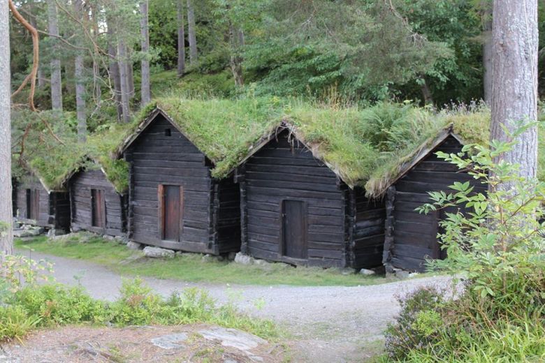 Tak mieszkali wikingowie, muzeum w Olesund