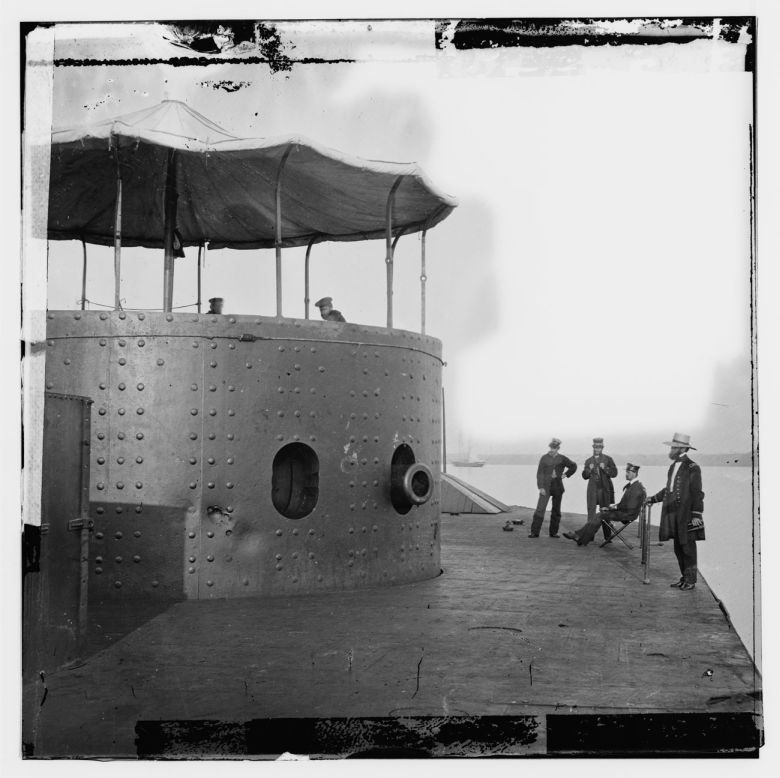 Pokład U.S.S. Monitor, 1862