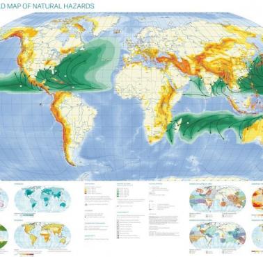 Światowa mapa naturalnych zagrożeń