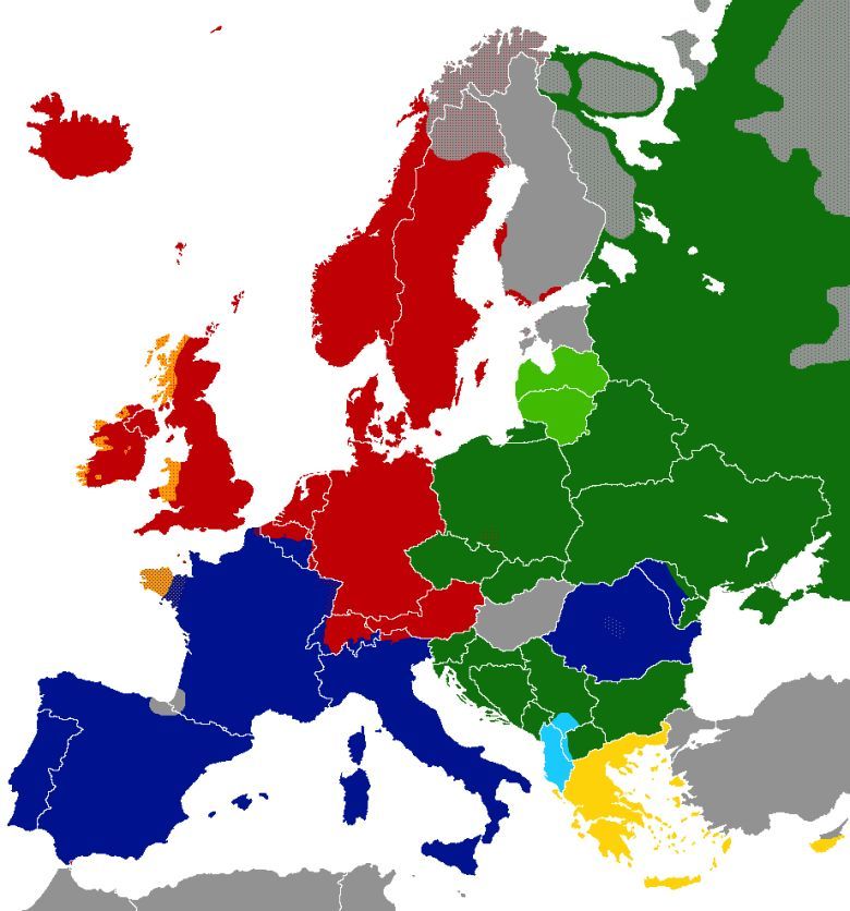 Rodziny języków w Europie
