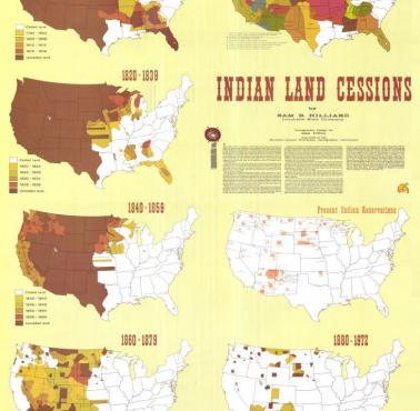 Przejmowanie ziemi Indian w USA