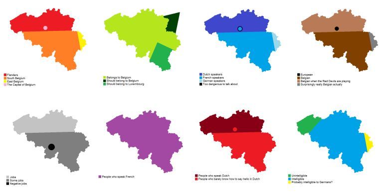 Osiem sposobów na podział Belgii