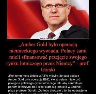 III RP, Amber Gold była operacje niemieckiego wywiadu BND 