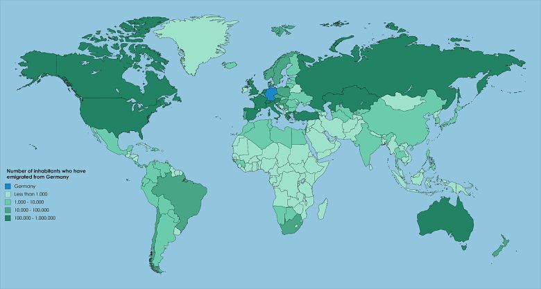 Niemiecka diaspora na świecie