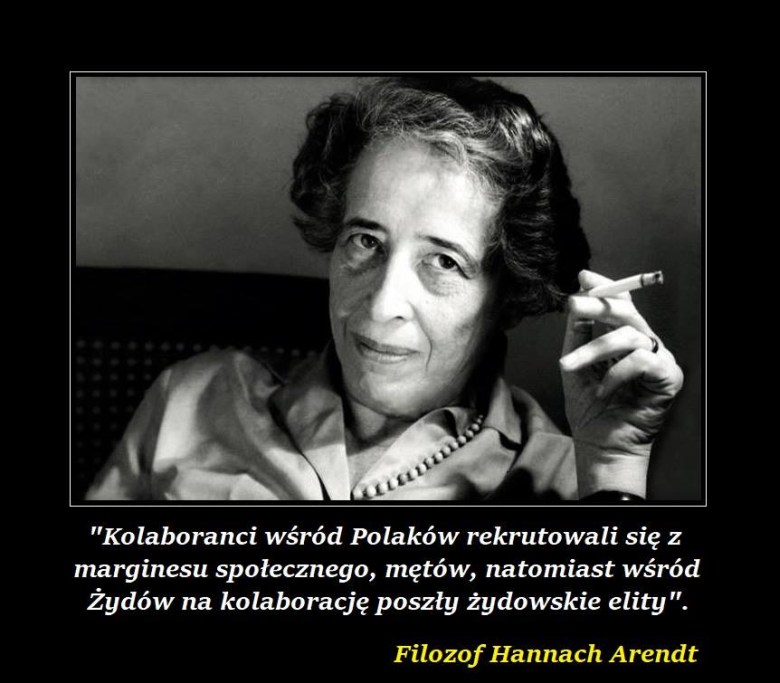 Hannah Arendt - niemiecka teoretyczka polityki, filozofka i publicystka