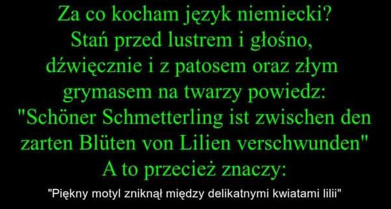 Piękny język :)