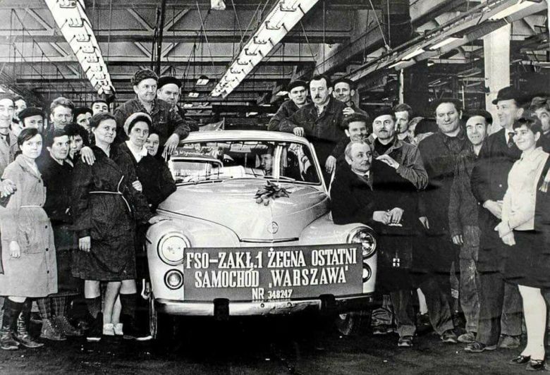 Ostatnia wyprodukowana Warszawa, 1973