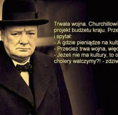 Winston Churchill o kulturze