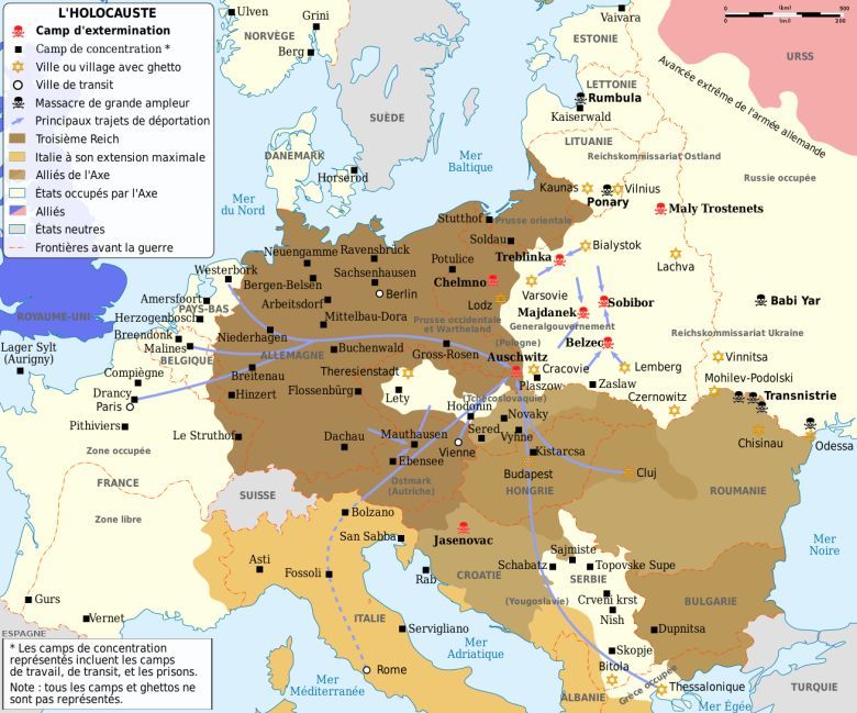 Niemieckie obozy koncentracyjne i zagłady w Europie podczas II wojny światowej