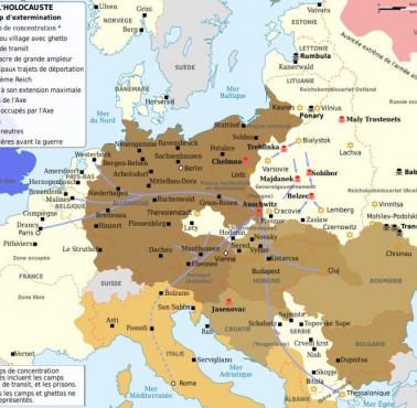Niemieckie obozy koncentracyjne i zagłady w Europie podczas II wojny światowej