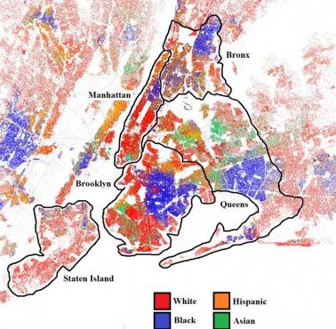 Rasa i pochodzenie etniczne w Nowym Jorku