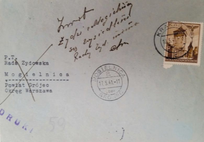W październiku 1939 r. generalny gubernator powołał Niemiecką Pocztę Wschód (Deutsche Post Osten)