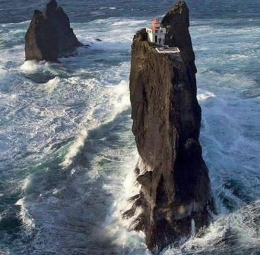 Latarnia morska w Islandii