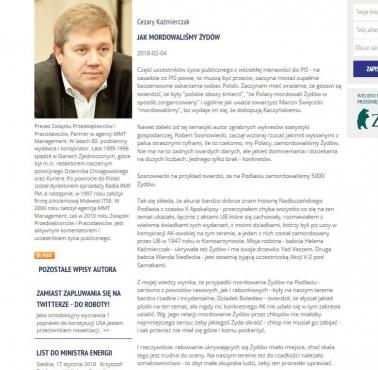 Cezary Kaźmierczak "JAK MORDOWALIŚMY ŻYDÓW"