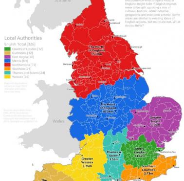 Potencjalna federalizacja Anglii