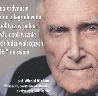 III RP, profesor Witold Kieżun o ordynacji proporcjonalnej