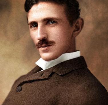 Nikola Tesla w wieku 34 lat, 1890