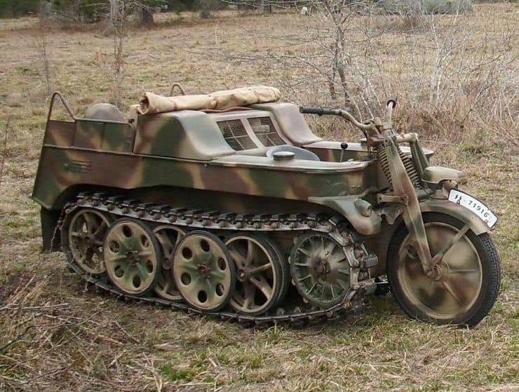 Sd.Kfz.2 – niemiecki lekki pojazd wielozadaniowy